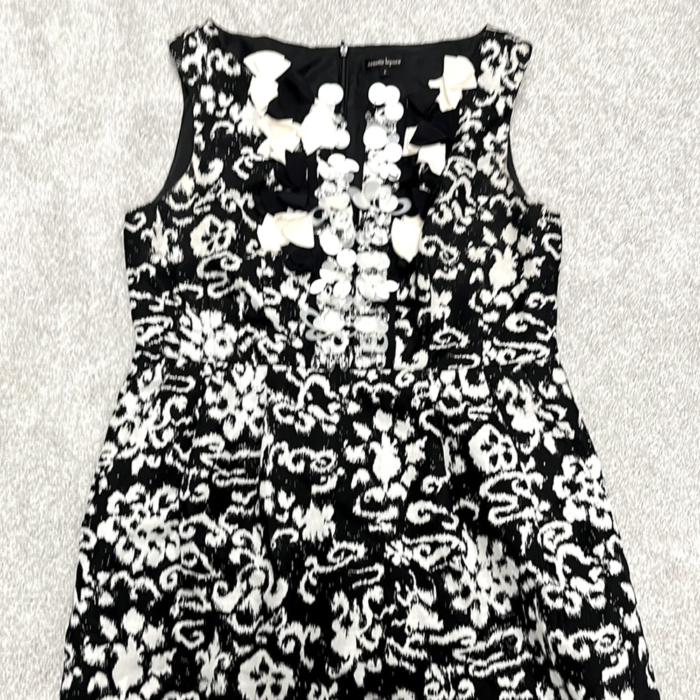 Nanette Lenore black white dress size 6
